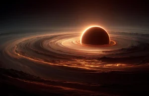 Ciemna materia może zamieniać gigantyczne planety w czarne dziury Dark matter could be turning giant planets into black holes